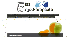 Desktop Screenshot of elsa-ergo.com