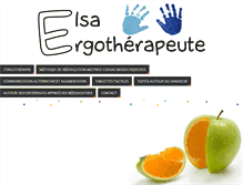Tablet Screenshot of elsa-ergo.com